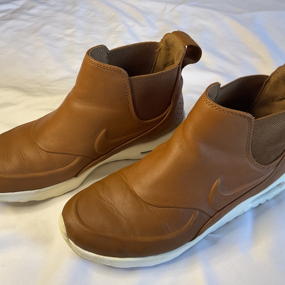 Nike air max brown leather bootie size 6.5 - Picture 6 of 7